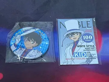 명탐정 코난 괴도 키드 잡지풍 스퀘어 캔뱃지