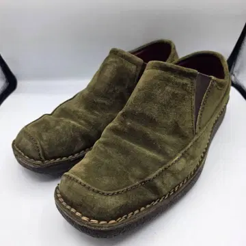 Hush Puppies/허시파피 스웨이드 신발 [ 25.5 ] 카키