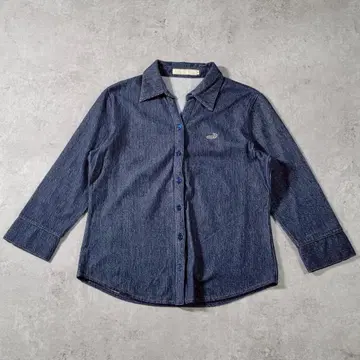 [새상품급] CROCODILE 데님 셔츠 일본제 면 100% M