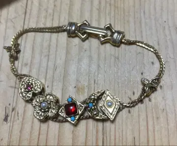 Goldette 주얼리 골드 팔찌 빈티지