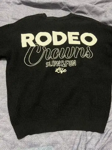 RODEO CROWN WIDE BOWL 블랙 니트