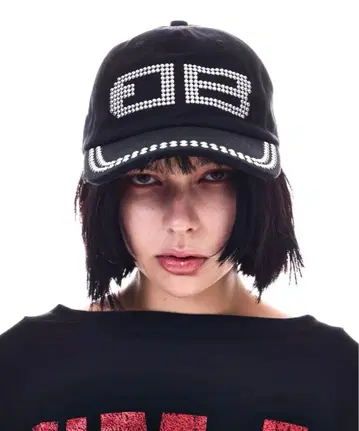 BD STUDS DAMAGE CAP BLACK