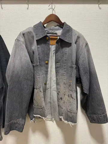 doublet 아마 24SS 데님 자켓