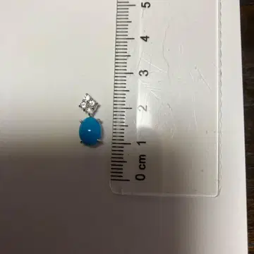 터콰이즈 펜던트 탑