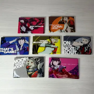 페르소나 3 총공격 라스트 인 캔뱃지 7종 세트