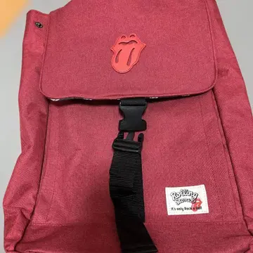 [새상품] 롤링 스톤즈 백팩 빨간색