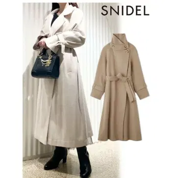 SNIDEL 울 캐시미어 코트