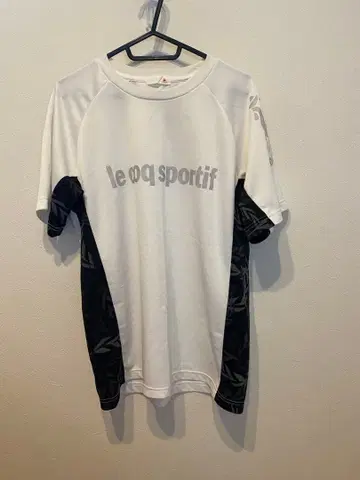 le coq sportif 래글런 슬리브 티셔츠 스포츠 웨어