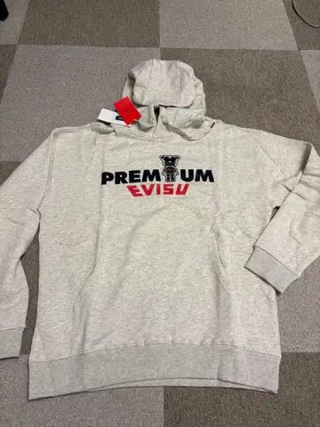EVISU 로고 후드티 XL 사이즈 미사용 새상품