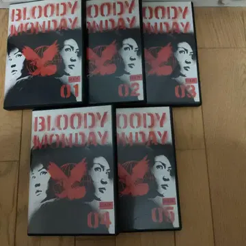 BLOODY MONDAY DVD 전 5권 세트