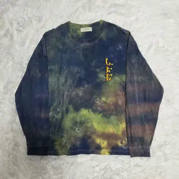 JIDDA 멀티 컬러 긴팔 티셔츠