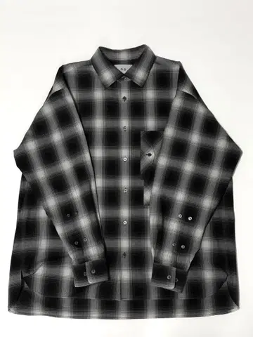 CTHY no. 콜라보 옴브레 체크 셔츠 사이즈 2