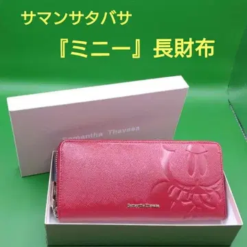 완판 사만다 타바사 [ 미니 마우스 ] 컬렉션 장지갑 [ 레드 ]