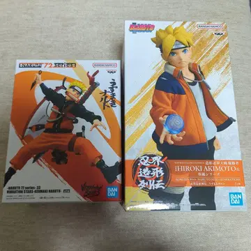 [ 나루토 질풍전 ] 나루토 / 볼트 피규어 2개 세트