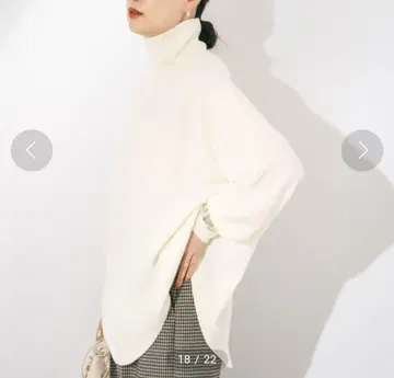 저널 스탠다드 판초 하이넥 풀오버