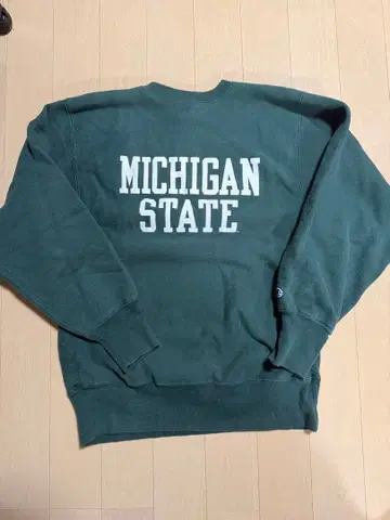 챔피온 리버스 위브 90s 미시건 그린 XL