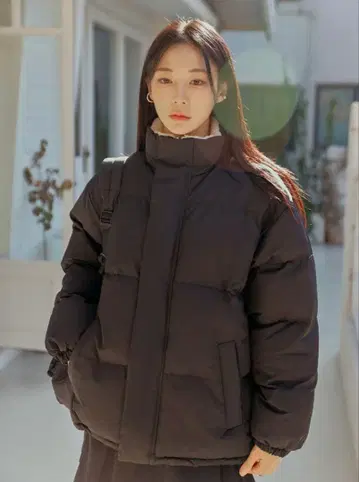 amood 보아 다운 자켓