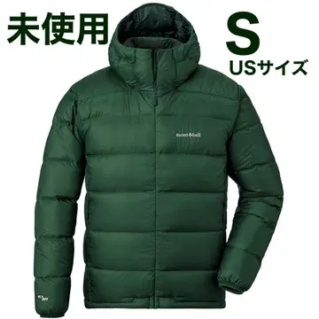 몽벨 US 알파인 라이트 다운 파카 Men's S 다크 그린