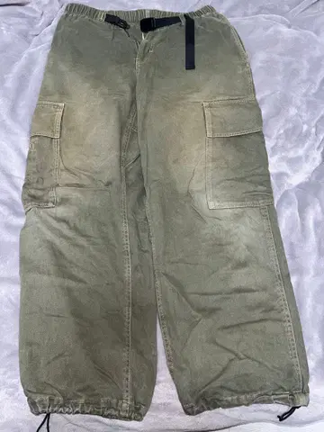 XLARGE 올리브 그린 카고 팬츠 S