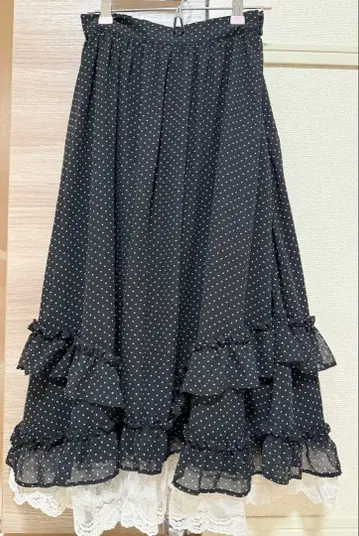 [ 새상품급 ] Honey Cinnamon 플레어 로맨틱 스커트