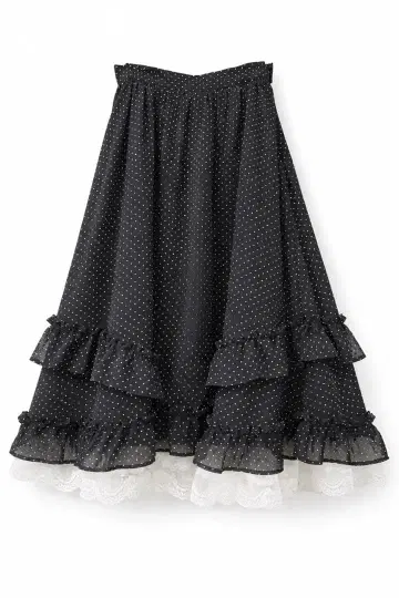 [ 새상품급 ] Honey Cinnamon 플레어 로맨틱 스커트