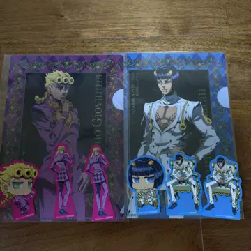 죠죠 월드 클리어 파일 다이컷 스티커 죠르노 부챠라티