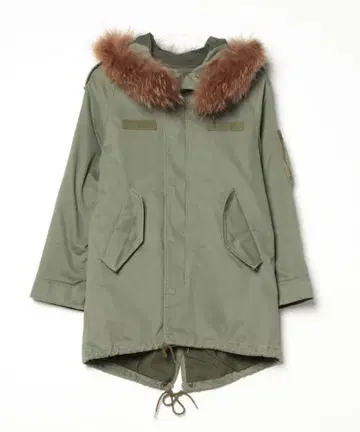 FLORENT 플로렌트 라이너 포함 퍼 모즈 코트