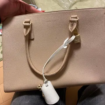 사만사 타바사 핑크 토트백