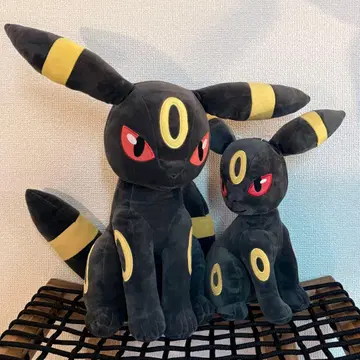 포켓몬 블래키 봉제 인형 대소 세트 택 포함