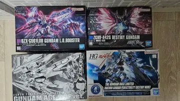 건담 프라모델 세트 4종