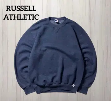 RUSSELL 러셀 90s 맨투맨 무지 블랭크 멕시코제 L