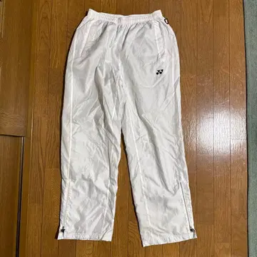 YONEX 히트 캡슐 안감 부착 윈드 워머 팬츠 L 사이즈 화이트