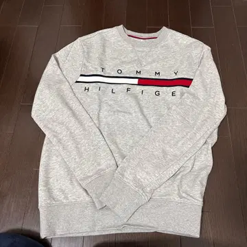 TOMMY HILFIGER 그레이 스웨트 셔츠 S/P