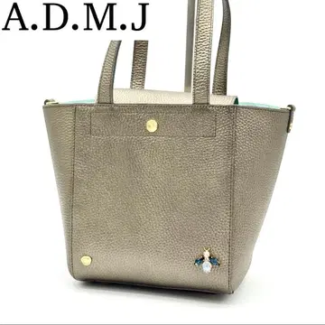 [ 미사용급 ] ADMJ The Bee 토트백 스와로브스키 골드 계열