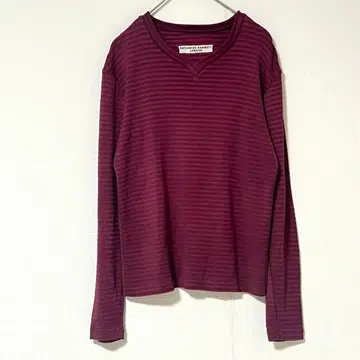 캐서린 햄넷 런던 긴팔 보더 티셔츠