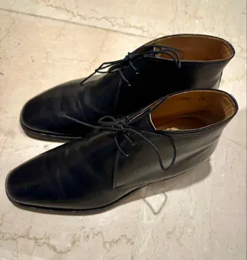 스코치 그레인 히로카와 체크 부츠 25cm