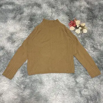 CORDIER 코르디아 (XL) 긴팔 니트 하이넥 캐시미어 100%