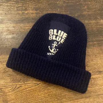 [ BLUE BLUE ] 니트 캡 HRM 앵커 기무라 타쿠야 착용