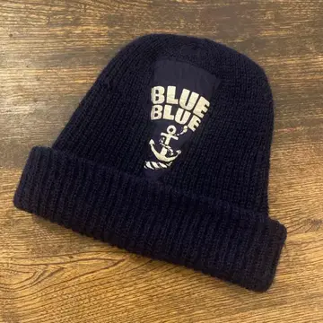 [ BLUE BLUE ] 니트 캡 HRM 앵커 기무라 타쿠야 착용