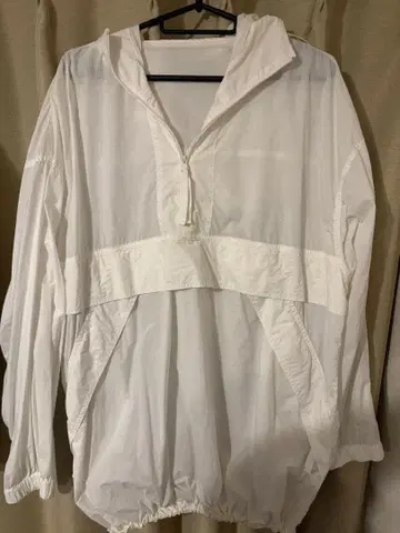 slobe iena: 아노락 후드티 화이트