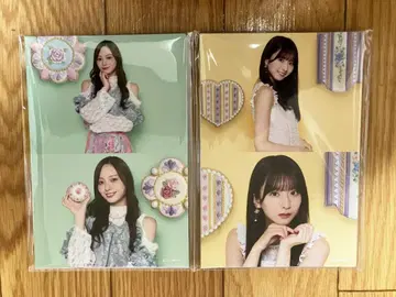 노기자카46 2026년 벽걸이 달력 A B 특전 엽서 24장 세트