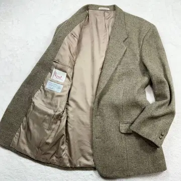 Papas 파파스 트위드 테일러드 자켓 블레이저 호두 단추