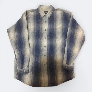 Patagonia 옴브레 체크 셔츠 L