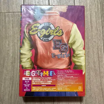 E.G.TIME E-girls 초회 한정판 1CD & 3DVD+1CD