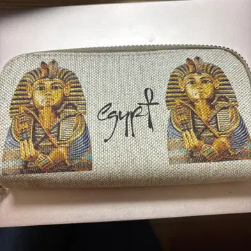 이집트 파라오 디자인 장지갑