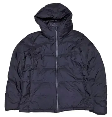 UNIQLO 유니클로 심리스 다운 파카 블랙 xl