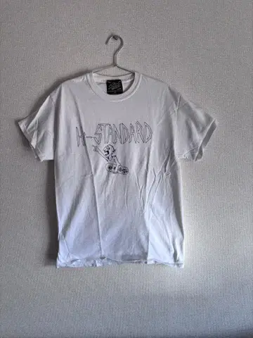 H-STANDARD 하이 스탠다드 T셔츠 화이트 L