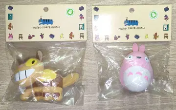 미타카의 숲 지브리 미술관 마그넷 고양이 버스 핑크 무제오 토토로