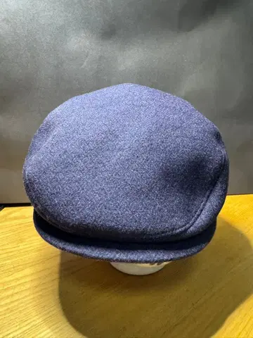 폴 스튜어트 다크 블루 & 퍼플 헌팅 모자 미사용품