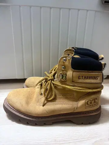 G.T. HAWKINS (호킨스) 부츠 베이지 방수